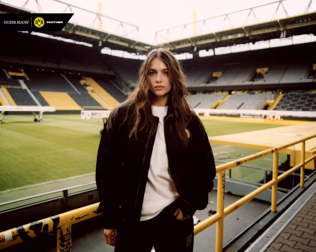 GUESS JEANS i Borussia Dortmund prezentują ekskluzywną kolekcję kapsułową
